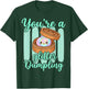 Rainbow Striped Funny You're A Dumpling Cute Kids Girls T-Shirt - T-Shirt | Forest