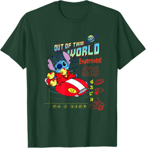 Disney Lilo & Stitch Out Of This World Experiment 626 Poster T-Shirt - T-Shirt | Forest