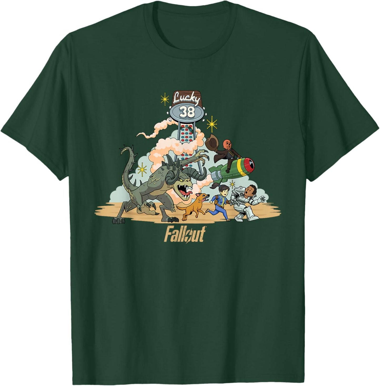 Fallout - New Vegas T-Shirt - T-Shirt | Forest