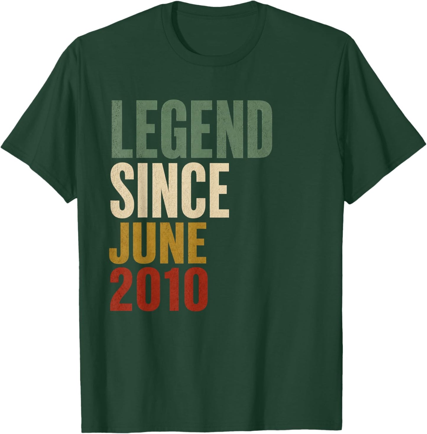 16 Years Old Legend Since May 2010 16th Birthday Gifts T-Shirt - T-Shirt | Forest