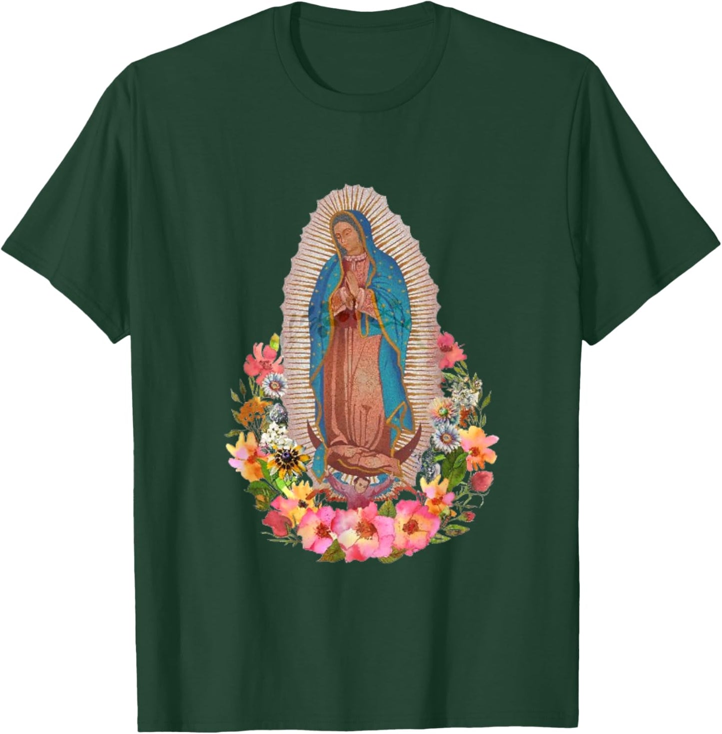 Virgen de Guadalupe T-Shirt - T-Shirt | Forest