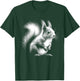 Squirrel Lover Art Design T-Shirt - T-Shirt | Forest