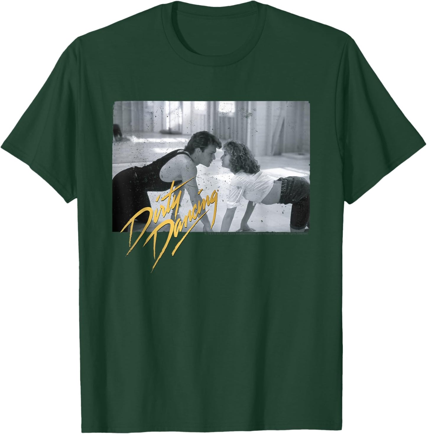 Dirty Dancing Johnny & Frances Love is a Strange Dance Scene , grey, S T-Shirt - T-Shirt | Forest