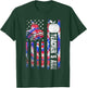 Red White Blue Tie Dye USA Flag Teacher's Aide 4th of July T-Shirt - T-Shirt | Forest