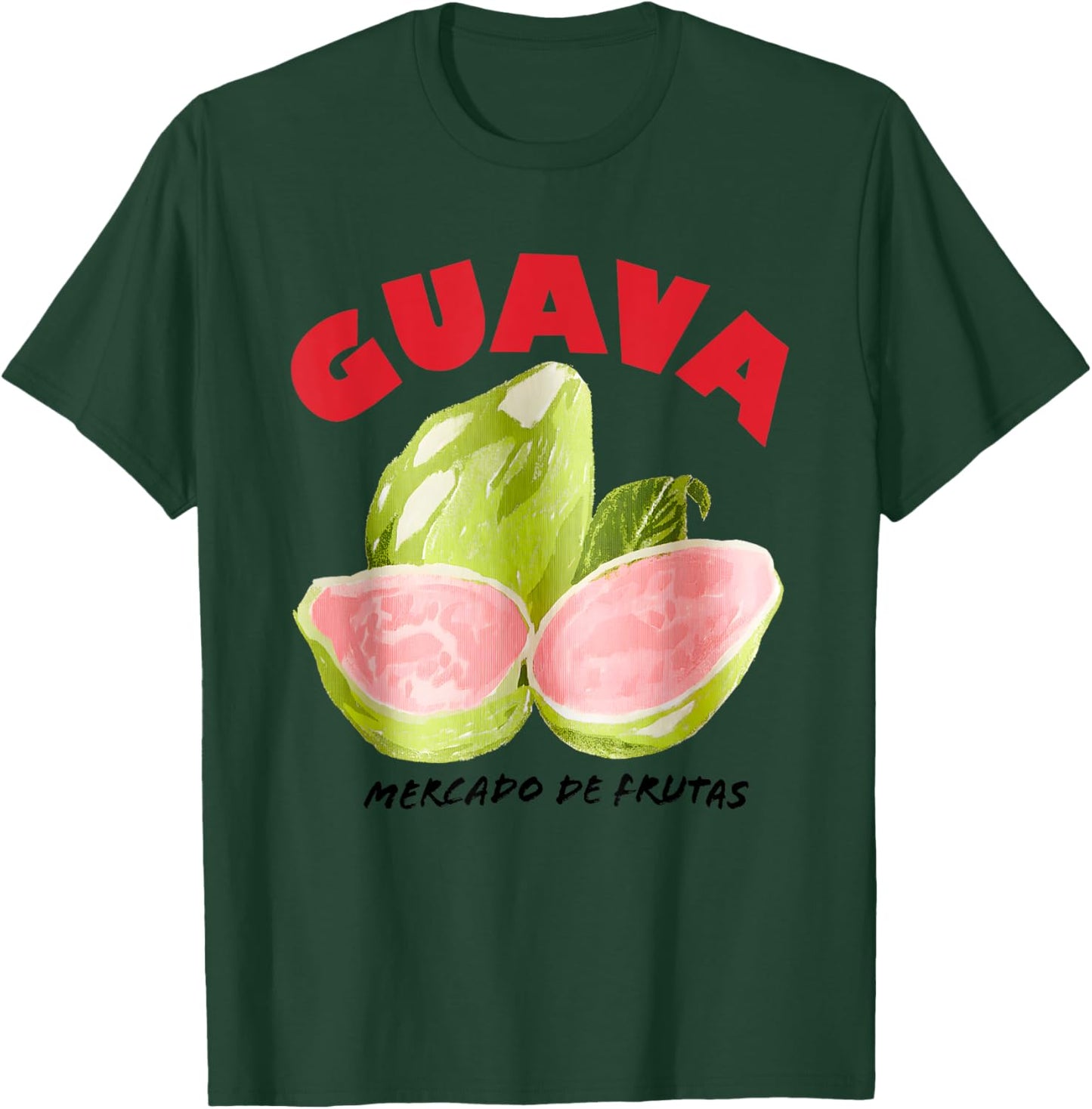 Guava Mercado De Frutas Funny Women T-Shirt - T-Shirt | Forest