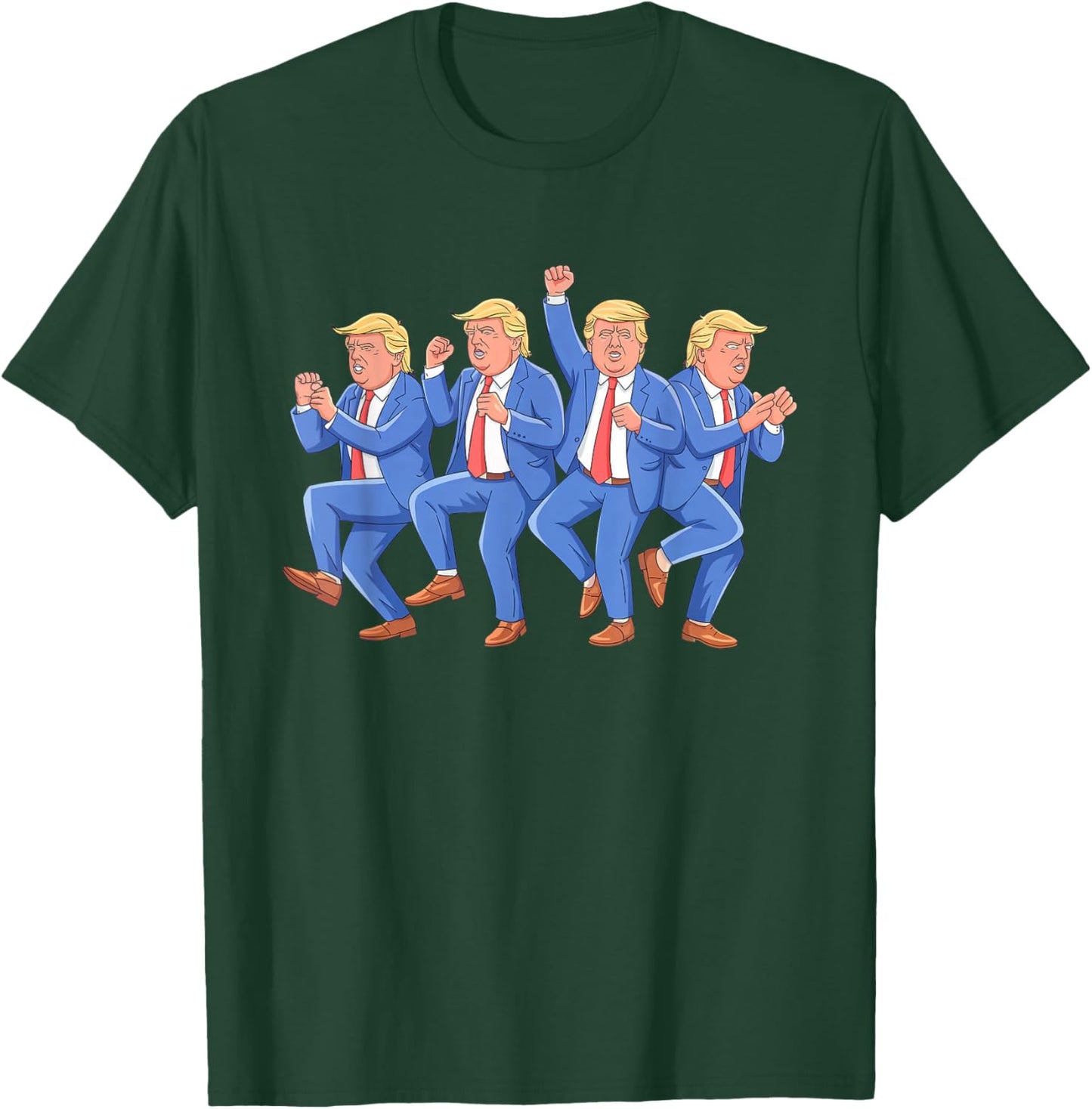Donald Trump Dance 4th of July Trump 2025 T-Shirt - T-Shirt | Forest