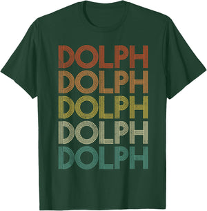 Dolph Retro Vintage T-Shirt - T-Shirt | Forest