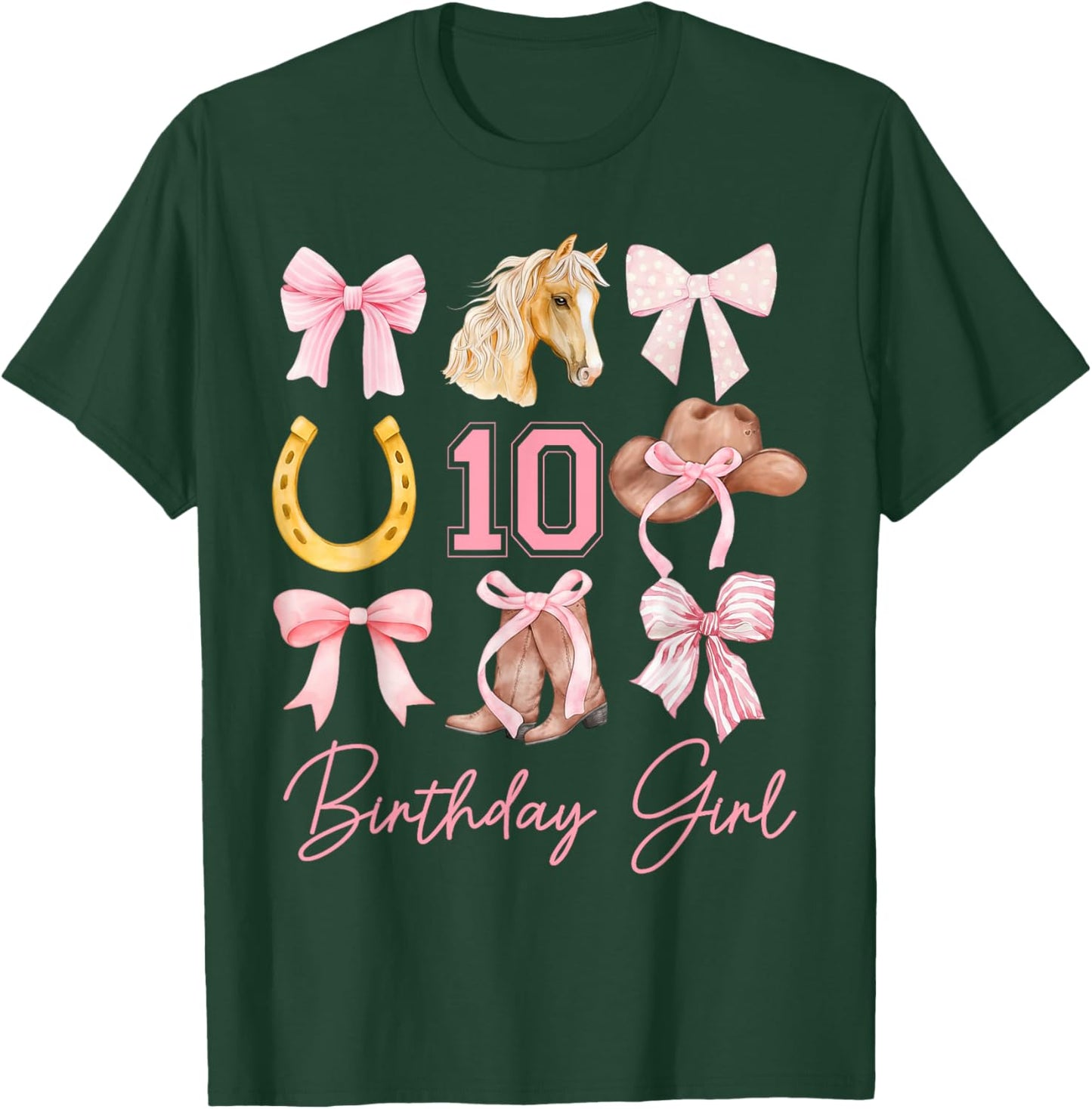 10 Year Old Western T-Shirt - T-Shirt | Forest