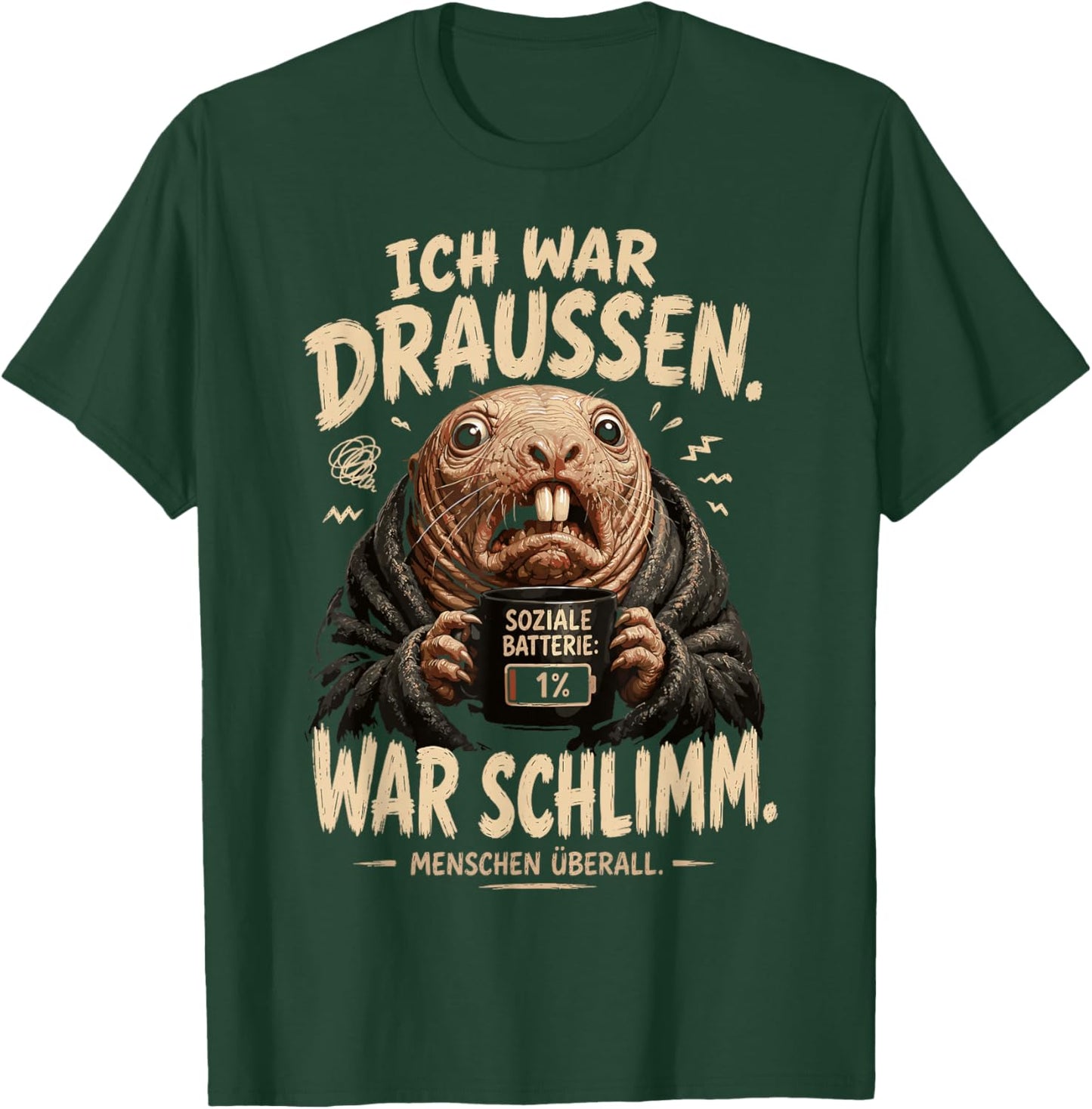 Sarkasmus Ironie Sarkastischer Spruch Humor Lustig Sarkasmus T-Shirt - T-Shirt | Forest
