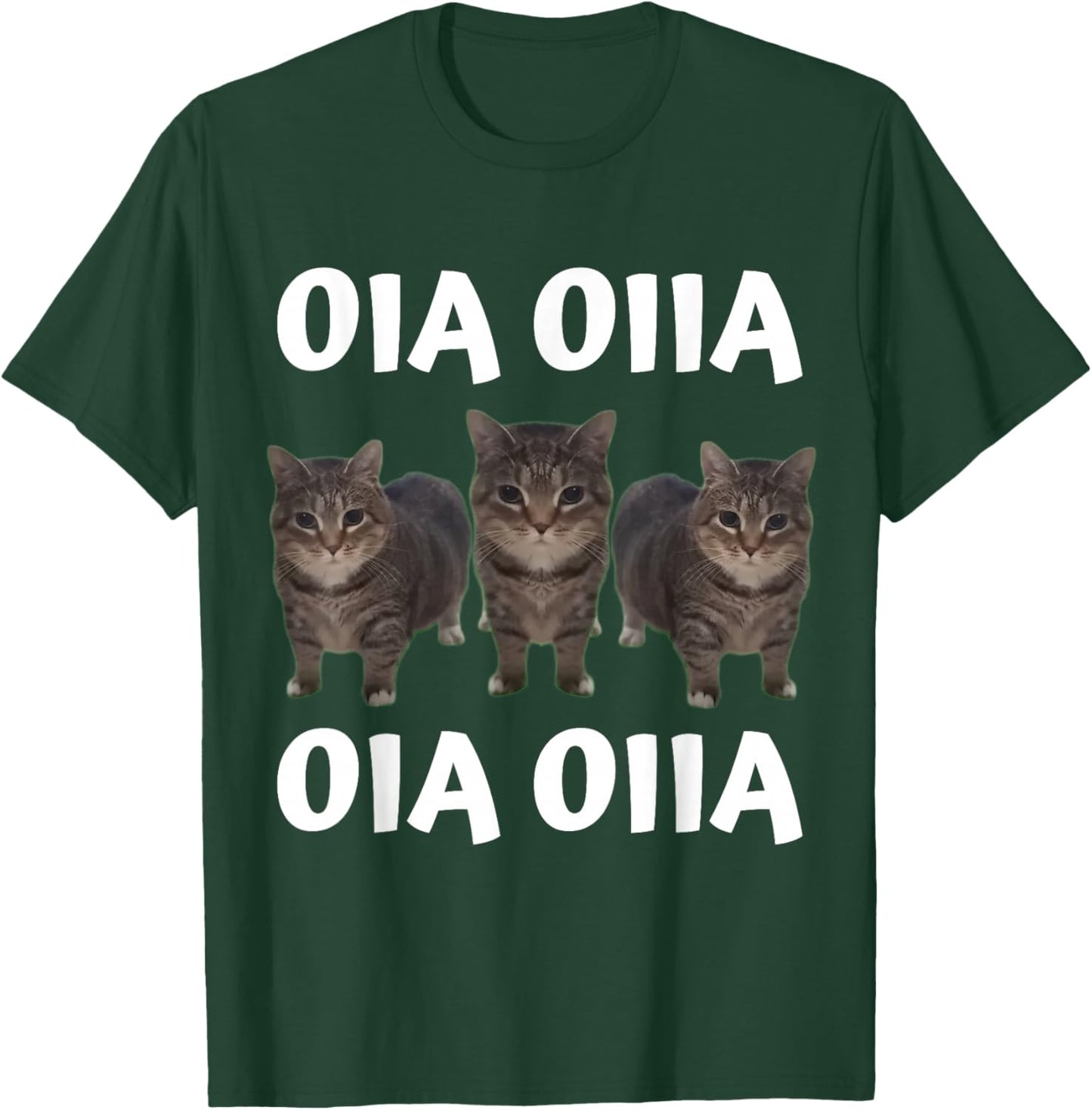 Funny oia oiia oiia Spinning Cat Meme Oia Oiiai Oiiiai Cat T-Shirt - T-Shirt | Forest