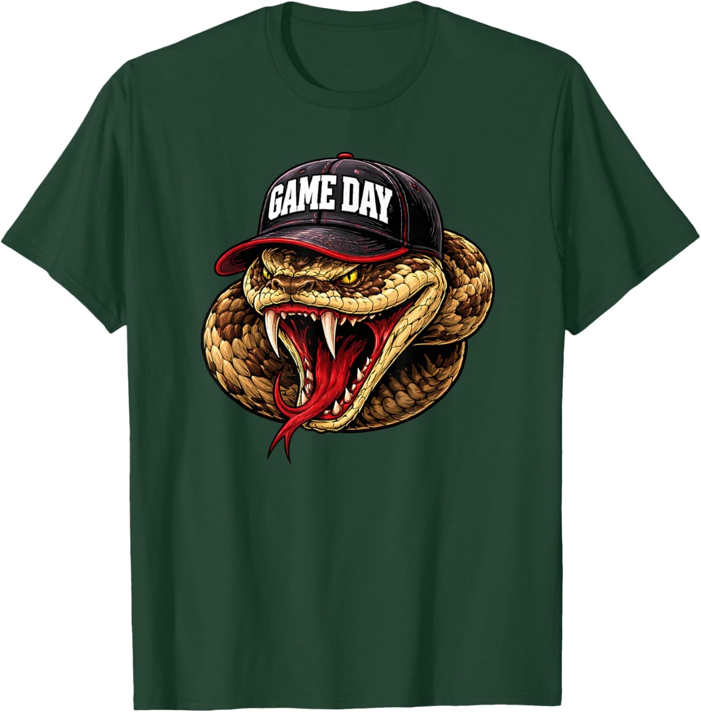 Diamondback Snake Women Boys Girls Kids T-Shirt - T-Shirt | Forest