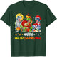 Happy Hallothanksmas Thanksgiving Dinosaur T Rex Turkey T-Shirt - T-Shirt | Forest