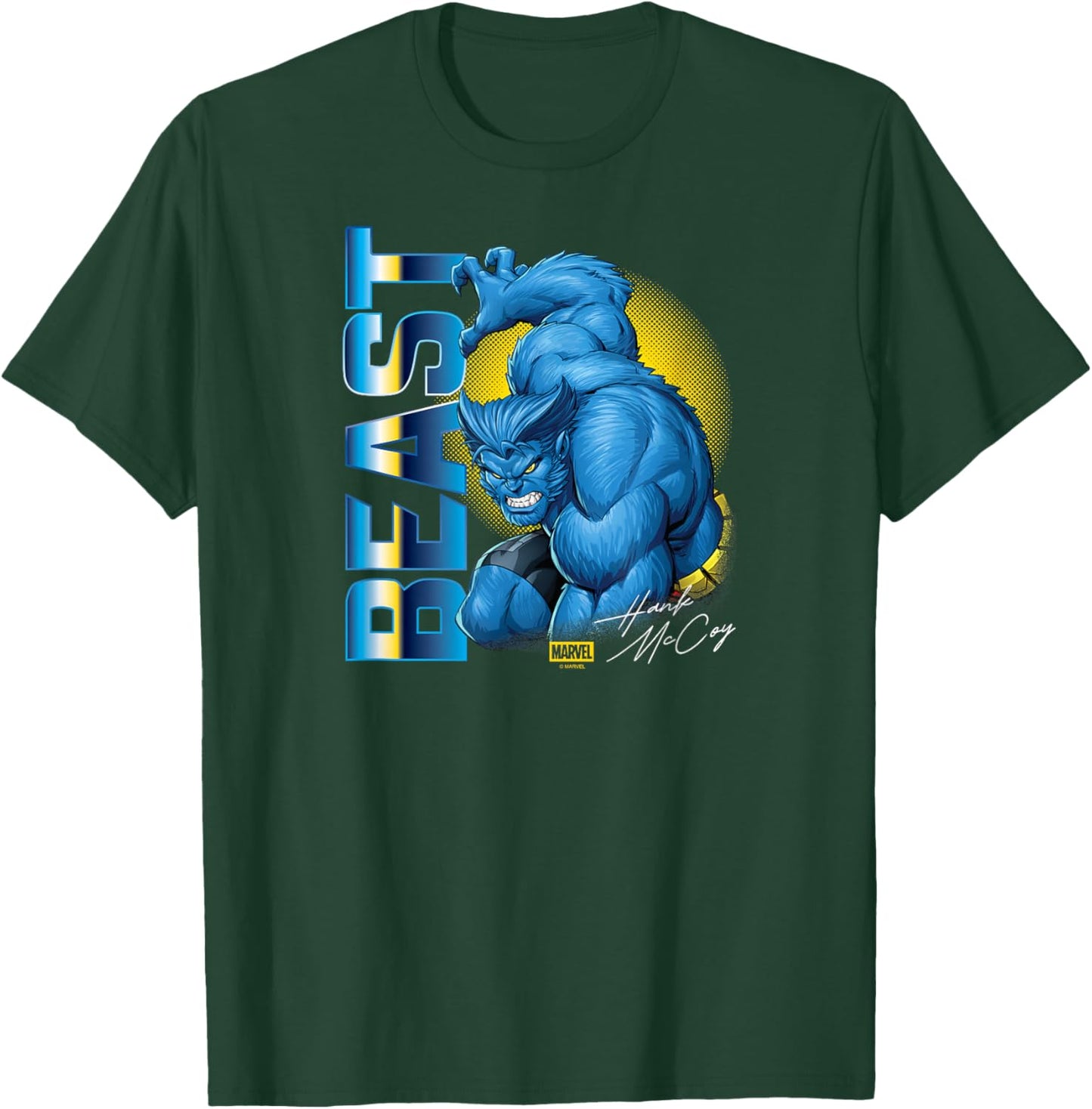 X-Men - Beast Logo T-Shirt - T-Shirt | Forest
