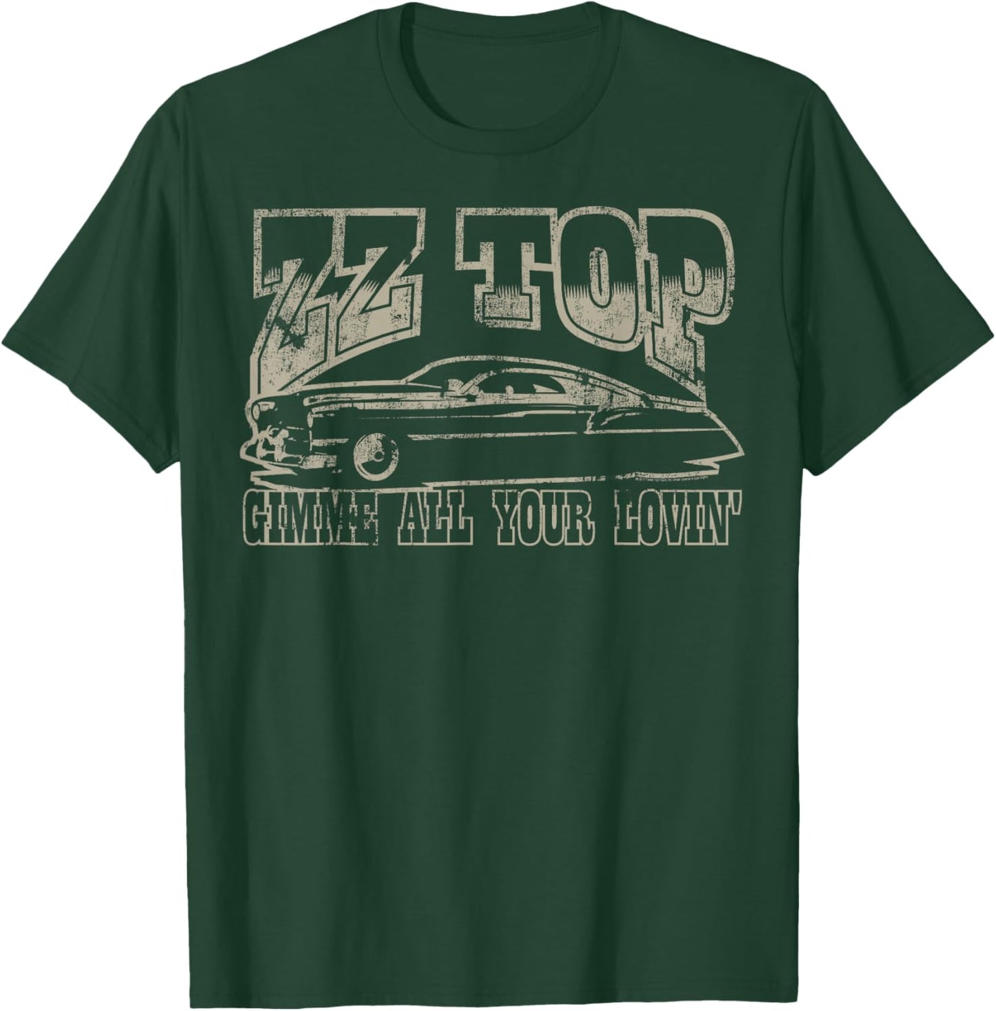 ZZ Top Gimme All Your Lovin' T-Shirt - T-Shirt | Forest