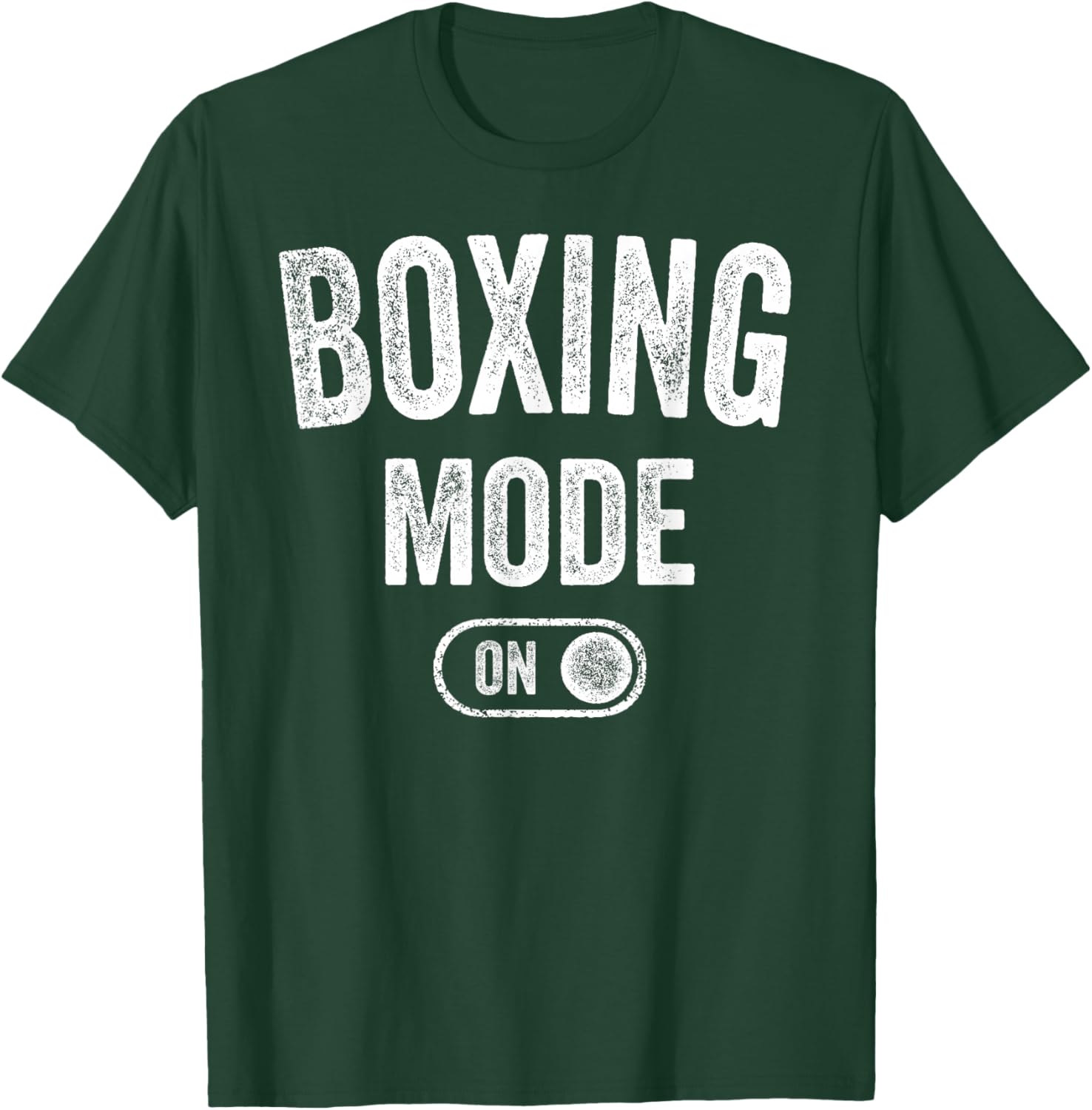 Boxing Mode On Funny Boxer Gift Fighter Coach Training T-Shirt - T-Shirt | Forest