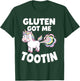Gluten Got Me Tootin Panda T-Shirt - T-Shirt | Forest