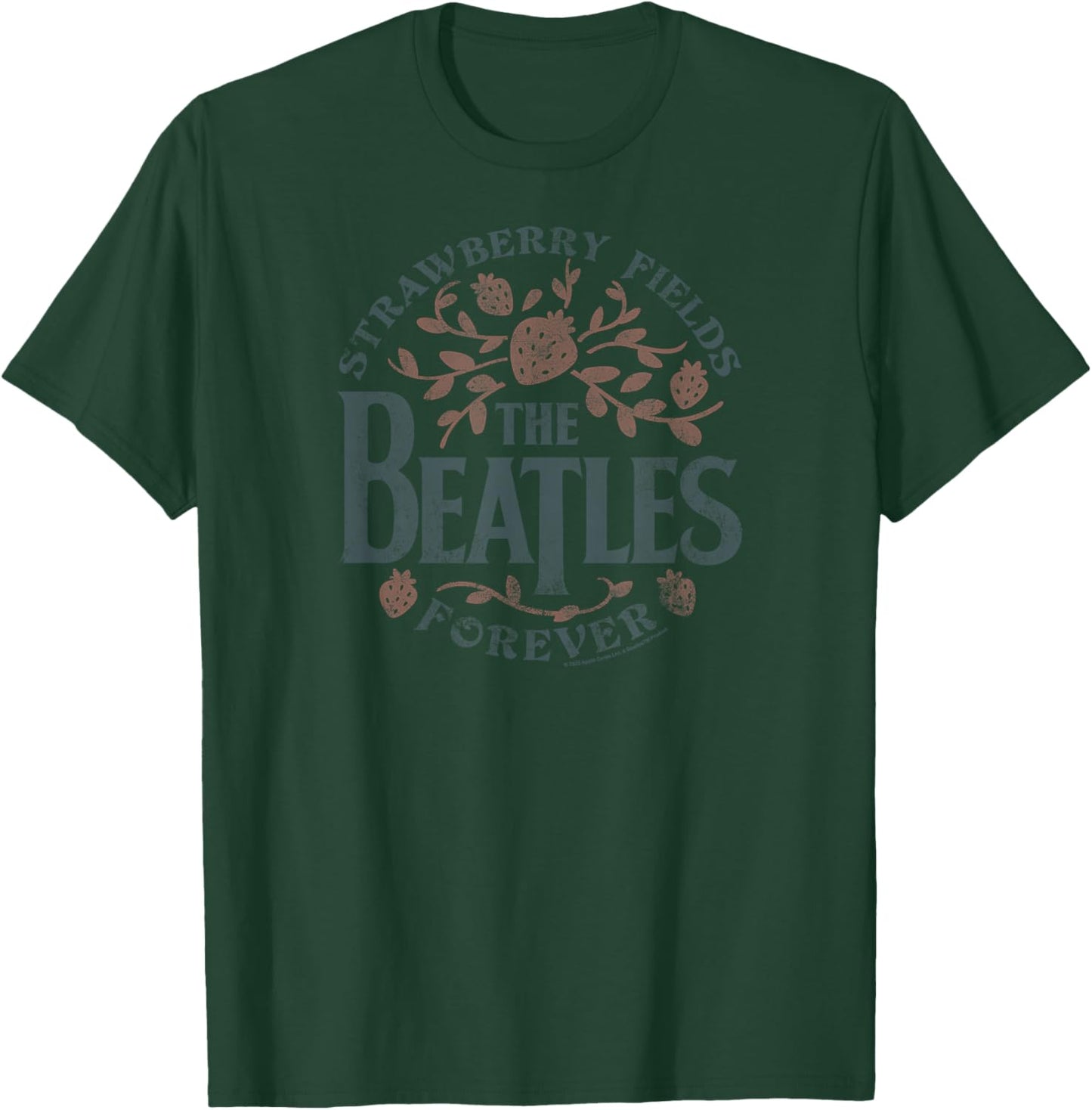 The Beatles Strawberry Fields Forever Design T-Shirt - T-Shirt | Forest