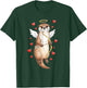 Cupidon Loutre Amour Saint Valentin Mignonne Romantique T-Shirt - T-Shirt | Forest