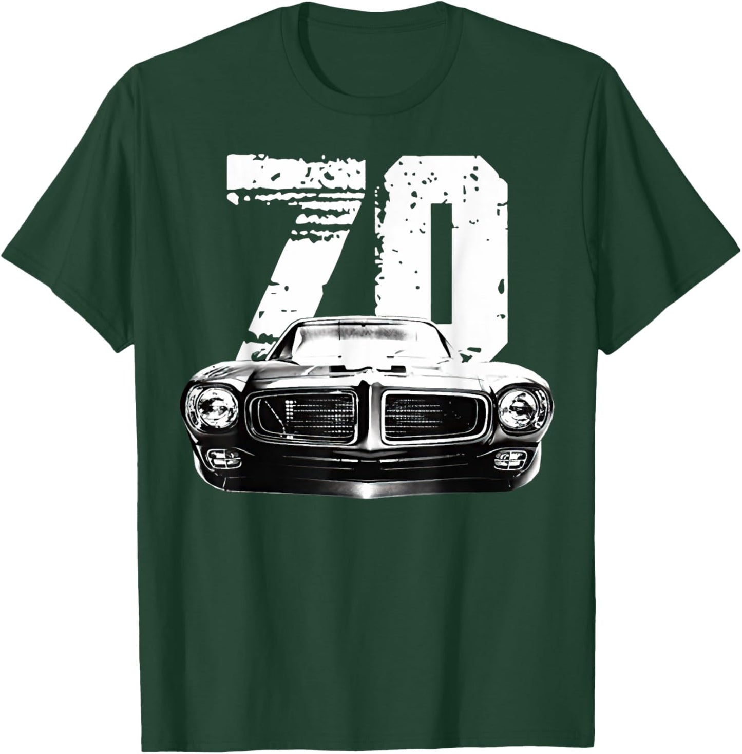 1970 trans am vintage black car MUSCLE CARS 70s CLASSIC T-Shirt - T-Shirt | Forest