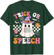 Trick or Speech Funny SLP Halloween Speech Therapy Halloween T-Shirt - T-Shirt | Forest