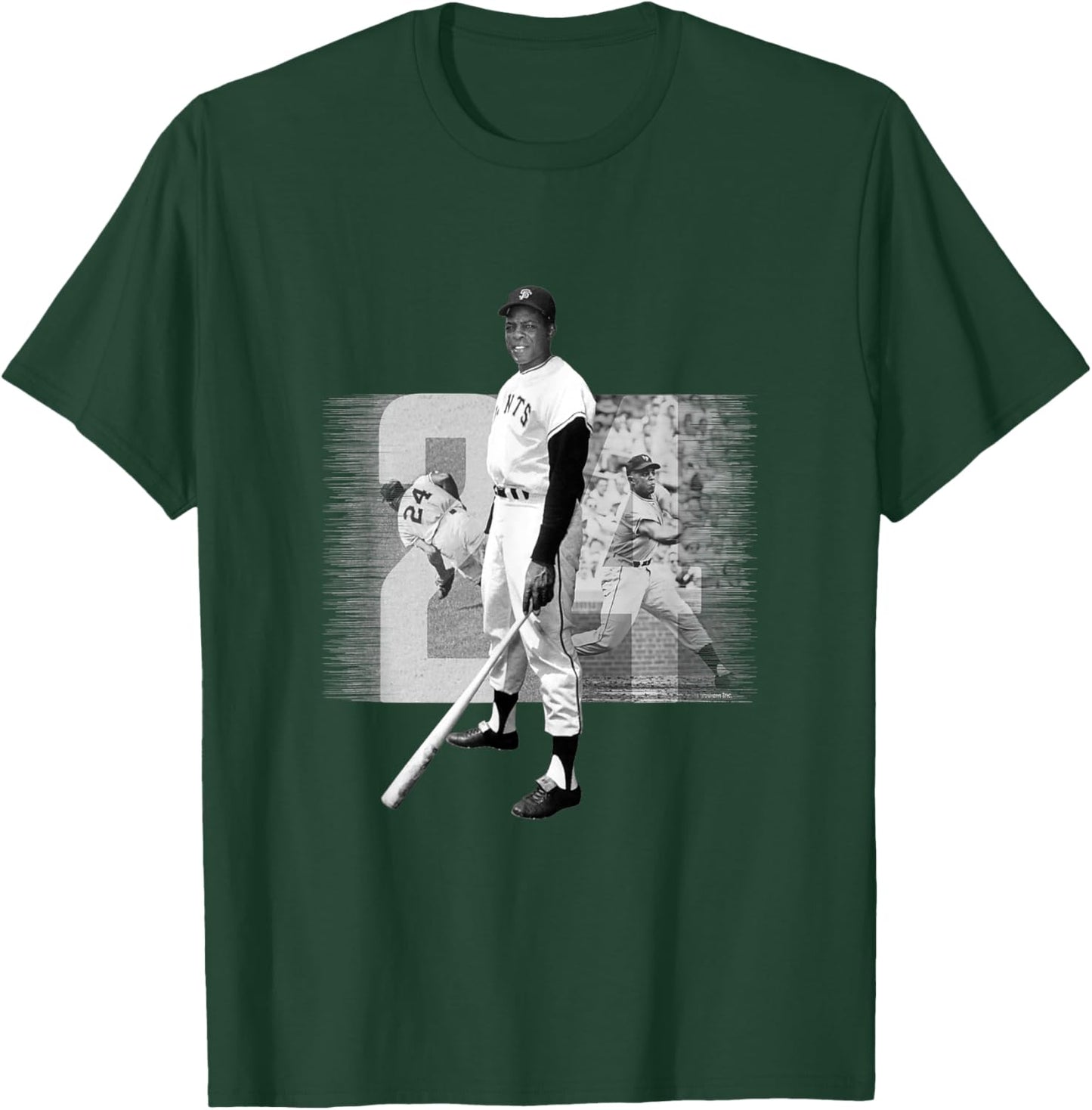 Willie Mays_Baseball_020 T-Shirt - T-Shirt | Forest