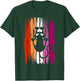 Climbing Cat with Scratches and Lesbian Pride Colors Women T-Shirt - T-Shirt | Forest