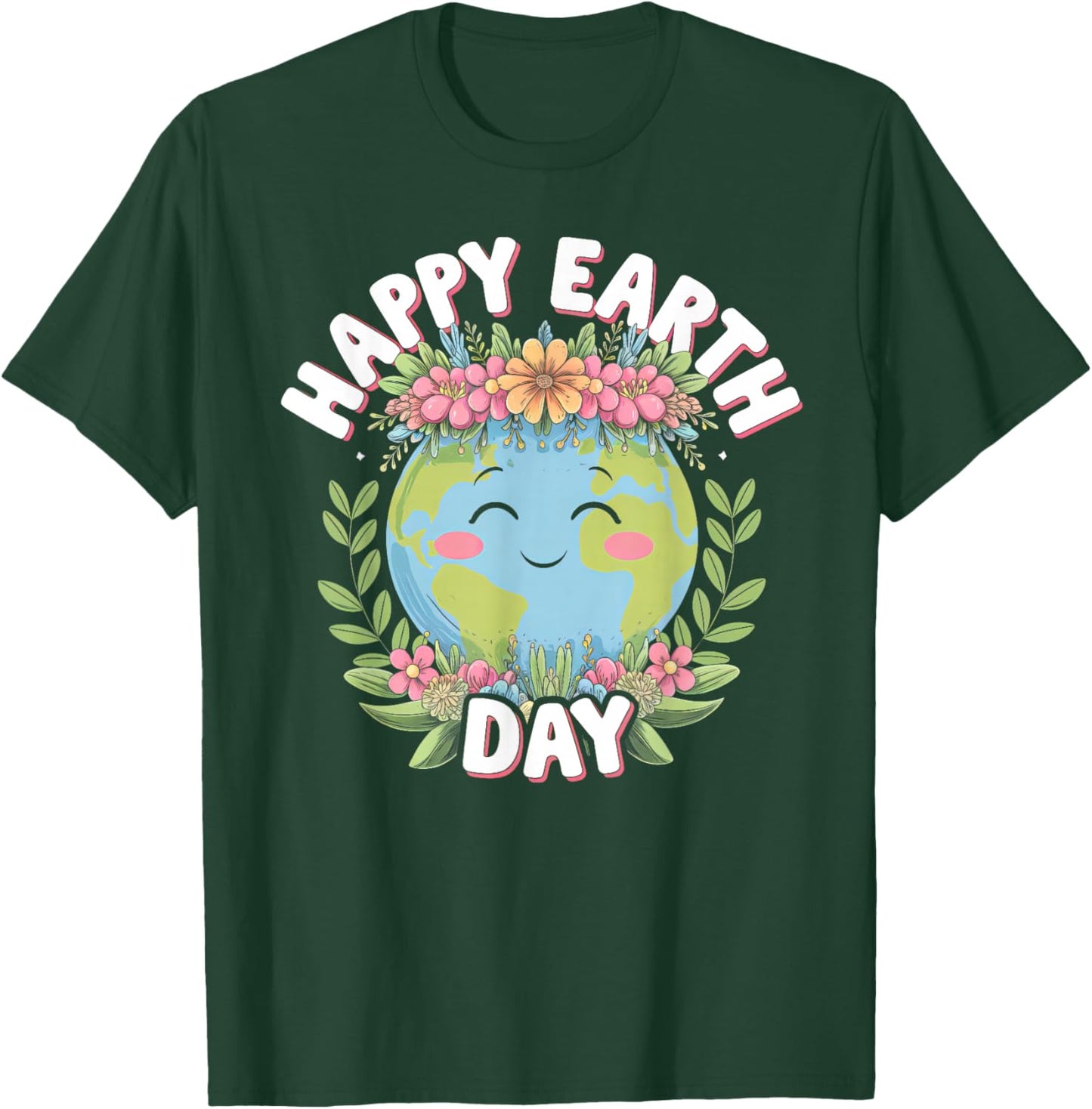 Funny Earth Day Quote Earth Women Cool Earth Day 2025 T-Shirt - T-Shirt | Forest