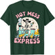 Hot Mess Express Mental Health T-Shirt - T-Shirt | Forest