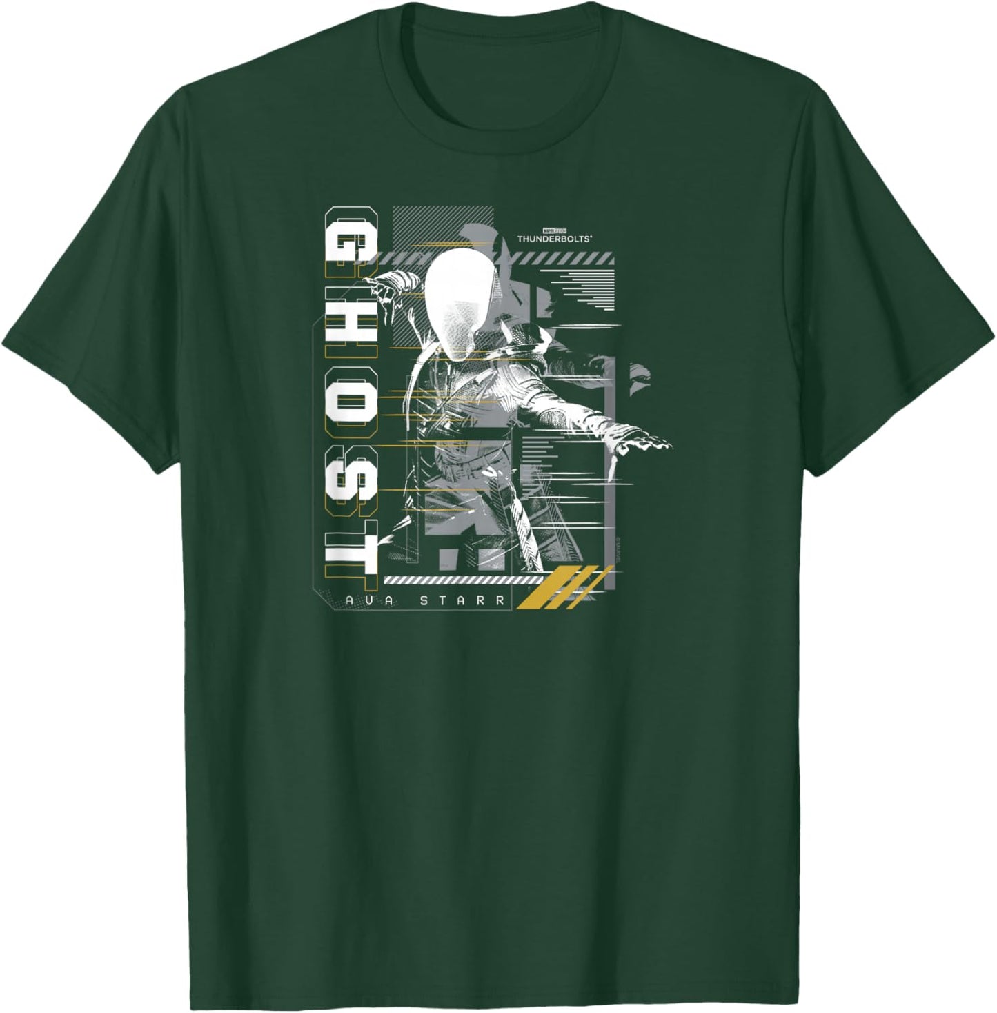 Marvel's Thunderbolts - Ghost Dark Digital T-Shirt - T-Shirt | Forest