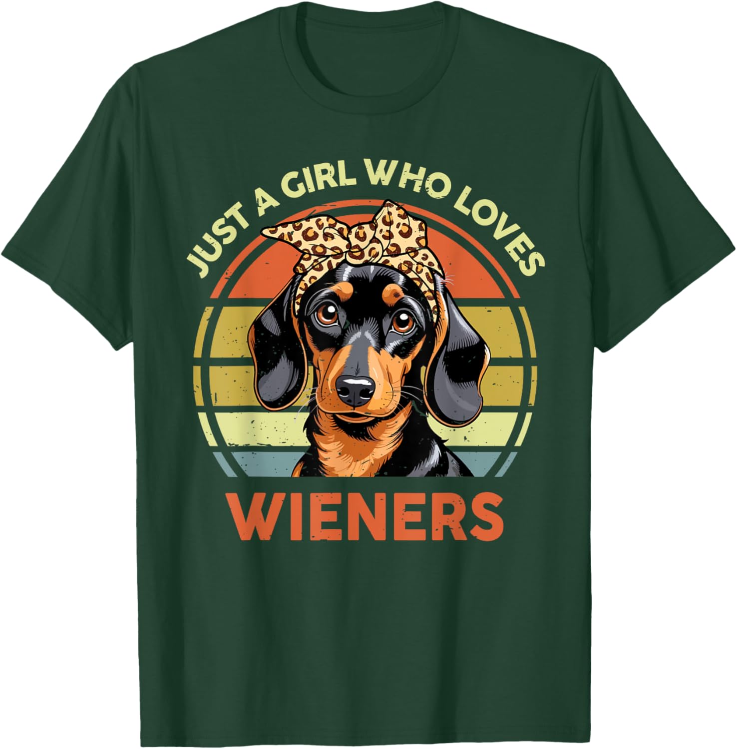 Wiener Dog Mom T-Shirt - T-Shirt | Forest