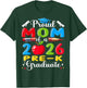 Proud Mom of 2026 Pre-K Graduate Mothers Day Graduation T-Shirt - T-Shirt | Forest