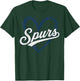 Vintage Spurs Retro Classic Gifts Women Kids T-Shirt - T-Shirt | Forest