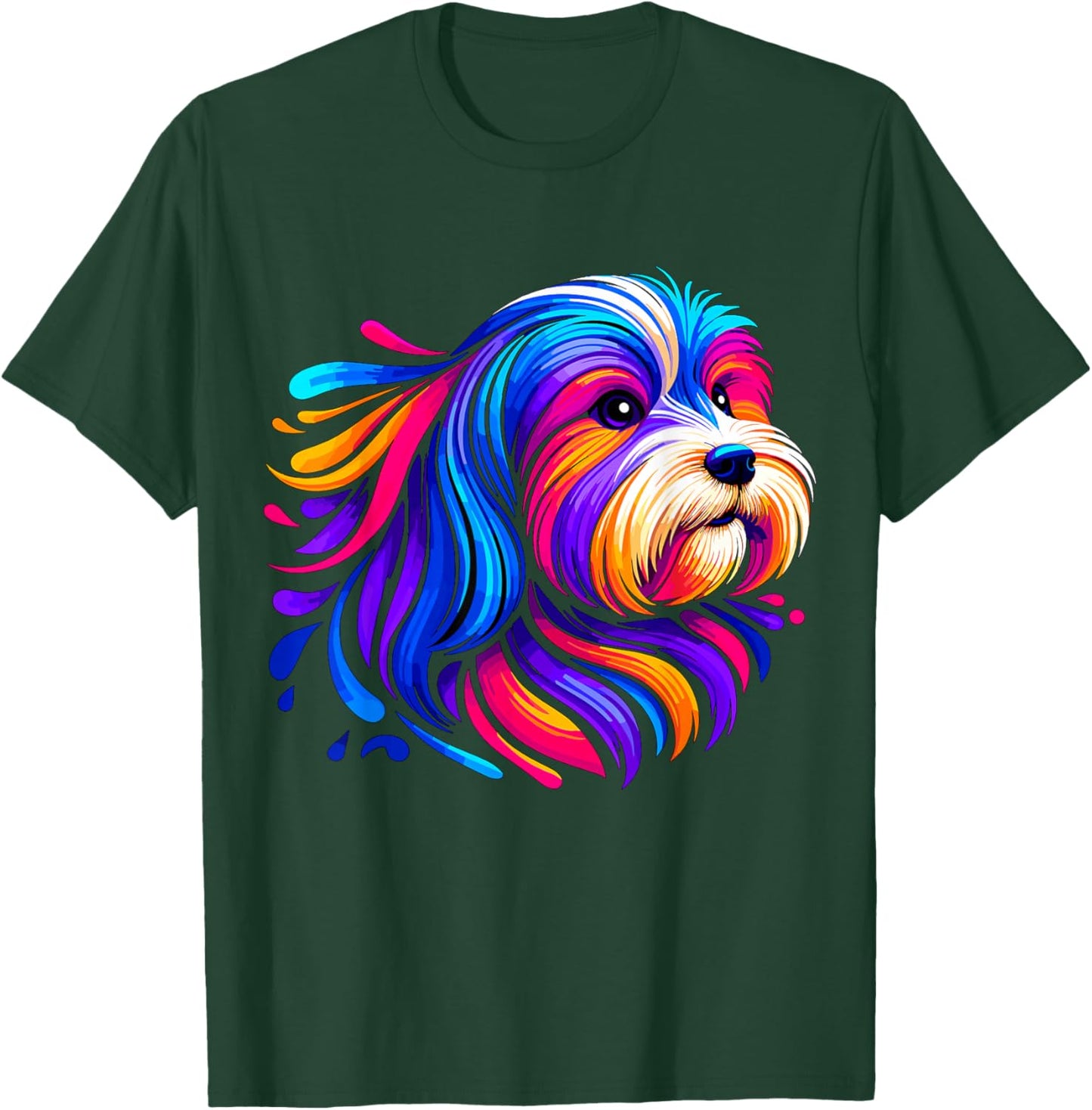 Havanese Dog Owner T-Shirt - T-Shirt | Forest
