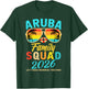 Aruba Family Squad 2026 Vacation Cruise Summer Group Trip T-Shirt - T-Shirt | Forest