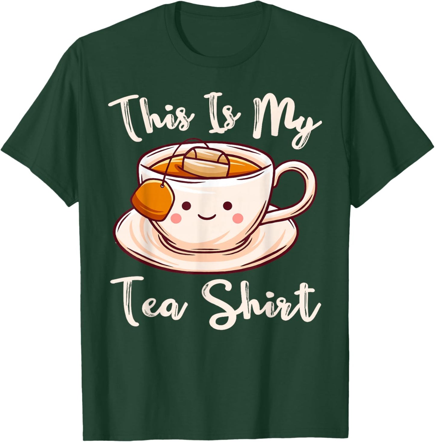 Tea Drinker Tea Lover This Is My Tea Shirt Tea Humor Drinker T-Shirt - T-Shirt | Forest