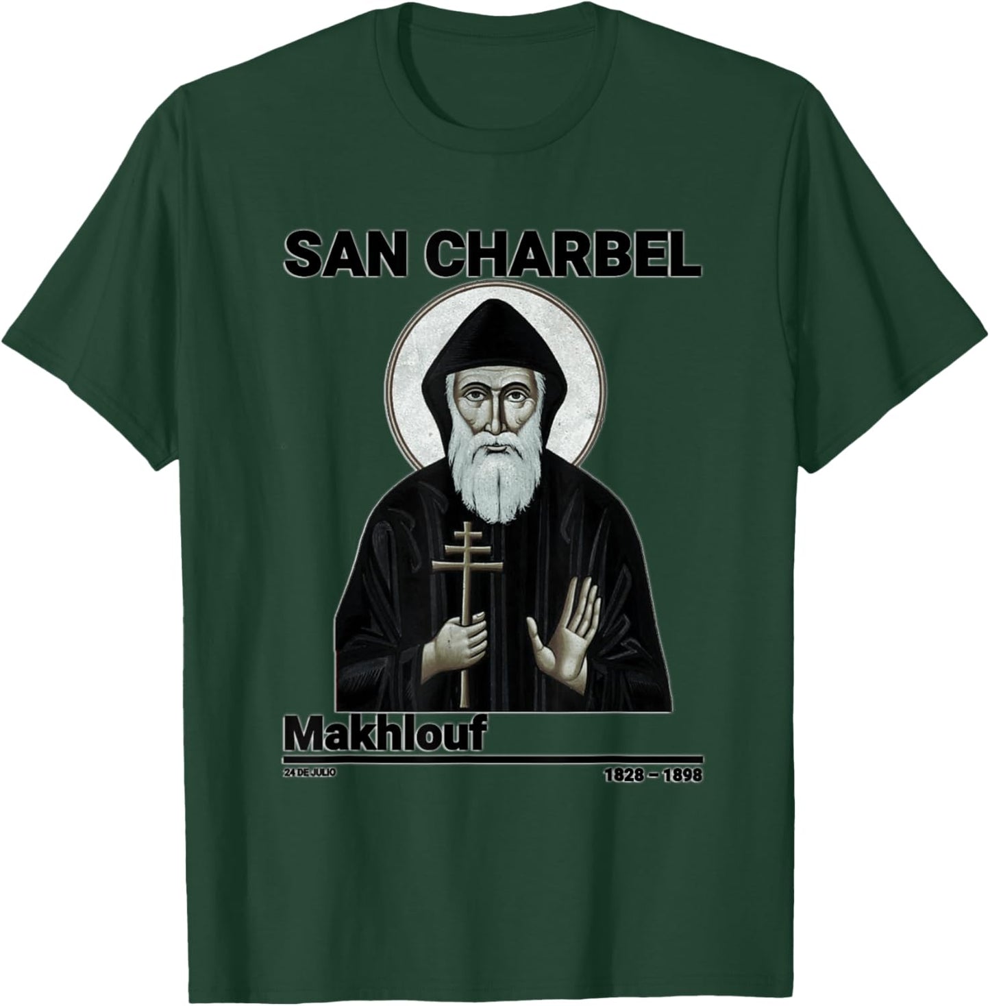 San Charbel Makhlouf, Saint Charbel T-Shirt - T-Shirt | Forest