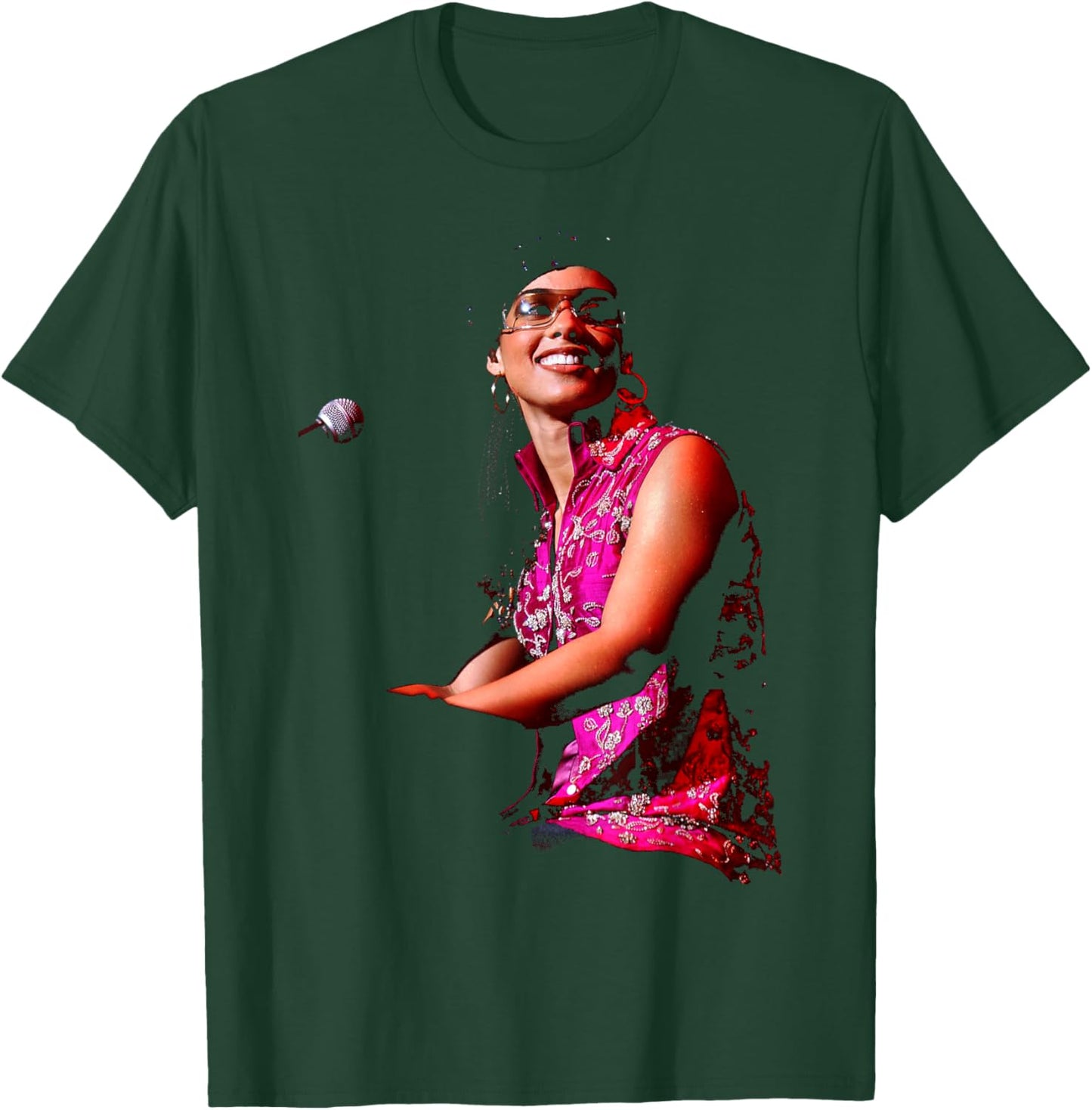 Chansons d'Alicia Keys dans A Minor Fallin' Singer 2002 T-Shirt - T-Shirt | Forest