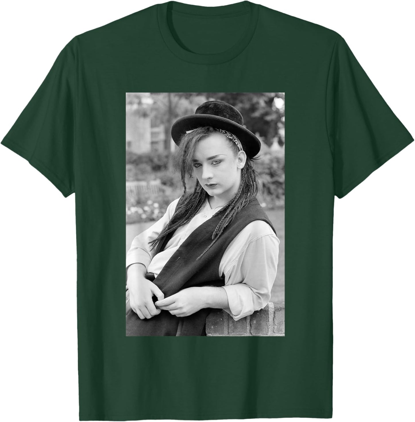 Culture Club Boy George Portrait 1982 T-Shirt - T-Shirt | Forest
