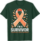 I'm A Survivor Endometrial Cancer Awareness for Fighters and T-Shirt - T-Shirt | Forest