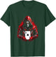 Poker Gambling Funny Casino Play Card Gambler Poker T-Shirt - T-Shirt | Forest