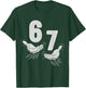 67 6 7 Funny Meme Number Design for Boys T-Shirt - T-Shirt | Forest