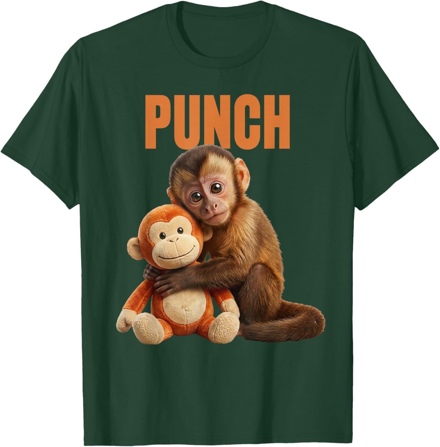 Baby Monkey Punch T-Shirt - T-Shirt | Forest