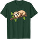 Funny Lazy Sloth T-Shirt - T-Shirt | Forest