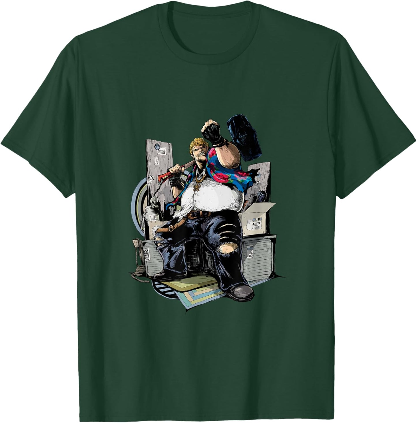 Tekken7 Bob 002 T-Shirt - T-Shirt | Forest