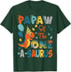 Papaw Of The One-A-Saurus 2Nd Birthday Dinosaur Party T-Shirt - T-Shirt | Forest