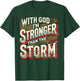 Men's Inspirational Uplifting God Faith Based Religious Gift T-Shirt - T-Shirt | Forest