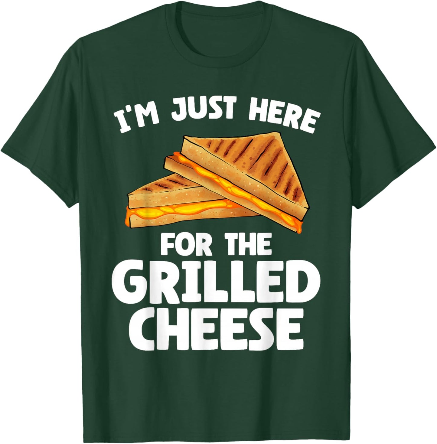 Funny Grilled Cheese Art Women Grilled Cheese Lover T-Shirt - T-Shirt | Forest