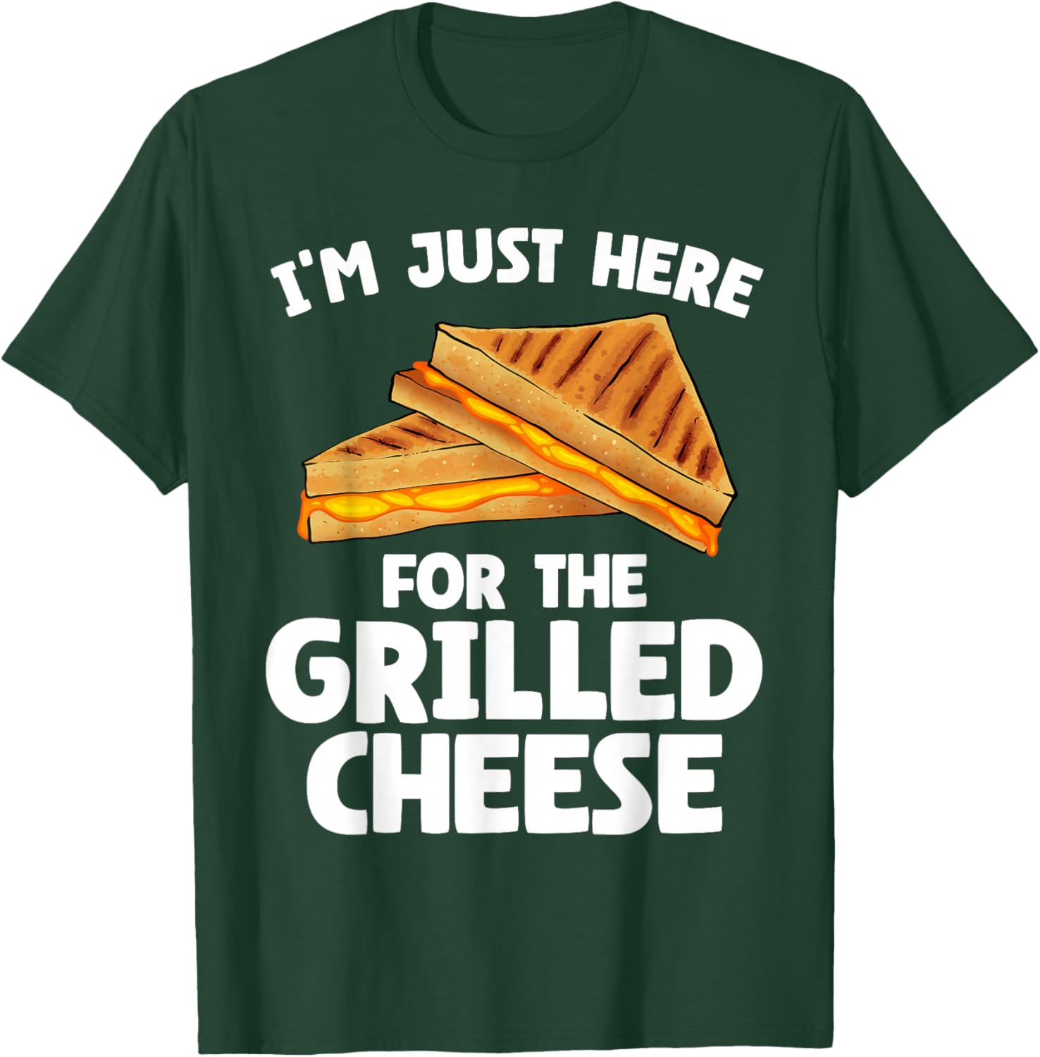 Funny Grilled Cheese Art Women Grilled Cheese Lover T-Shirt - T-Shirt | Forest