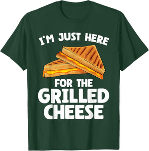 Funny Grilled Cheese Art Women Grilled Cheese Lover T-Shirt - T-Shirt | Forest