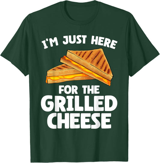 Funny Grilled Cheese Art Women Grilled Cheese Lover T-Shirt - T-Shirt | Forest